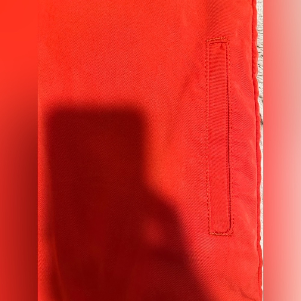 Kut from the Kloth Vibrant Red V Neck Dress - Picture 4 of 16